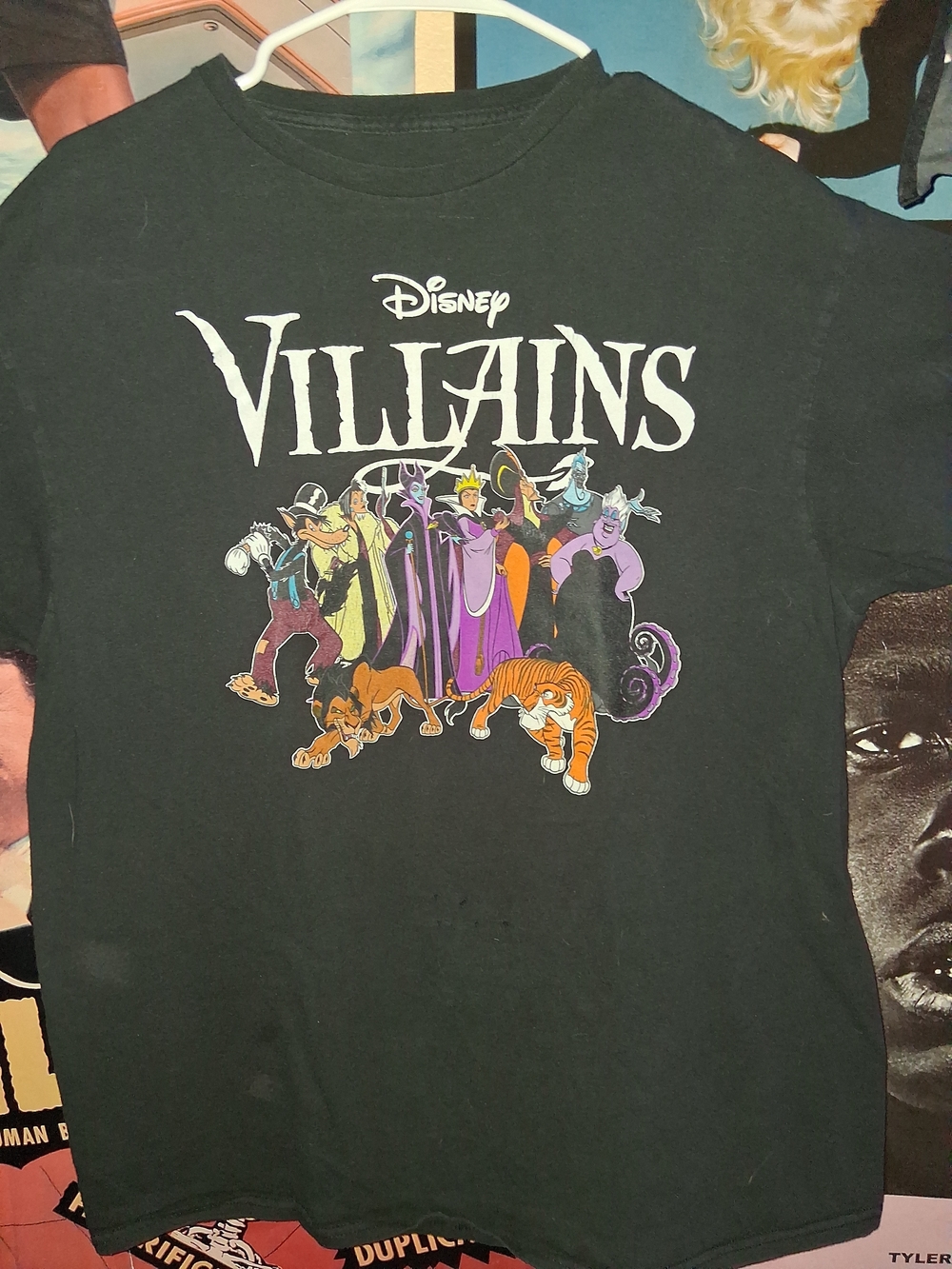 Disney Villains Graphic Tee - Black